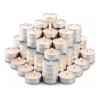 Main 50 Velas De Té Sin Aroma Mini Velas Decorativas