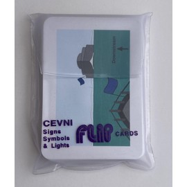 Marine Flip Cards CEVNI Signs Symbols & Lights - Marine Flash Cards for Study, Revision and Training RYA/MCA/ICC