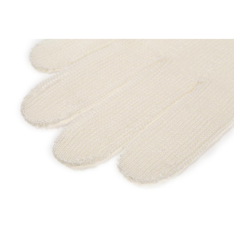 Cool & Hot Raw Silk Gloves, Pure Domestic Raw Silk,