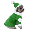 Mogoko Dog Cat Christmas Santa Claus Costume, Funny Pet Cosplay
