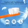 Oralphi Extra Soft Toothbrush for Sensitive Gums, Wide Head Soft