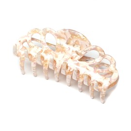 QinGoo Large celluloseaceta Hair Clip Women's Female Hair Accessories Beautiful Headpiece Exquisite Elegant Hair Accessory 1 Piece 10 cm Muddy Purple