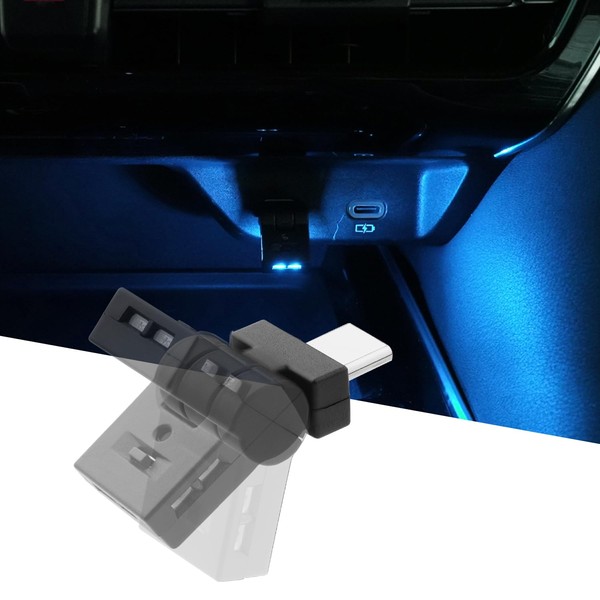 CARVANTA USB Light, LED, Car Type, 8 Colors, RGB Illumination,