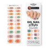 MOYOU LONDON Semi Cured Gel Nail Strips, 20 Pc. Gel