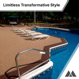 McKinnon Stone Bond Epoxy, 1 Gallon Kit, Resin Bound Surfacing Epoxy for Gravel & Pebble Stone, Easily Transform Your Driveway, Flooring, Indoor, Outdoor, Patios, Walkways, Stairs (1 Gallon)