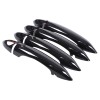 e-power-auto-Trim For Alfa Romeo Giulia 17-22 Black Side Rearview Mirror