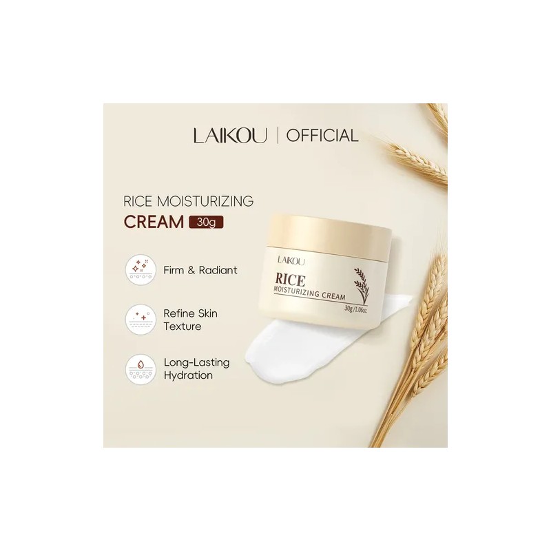 D Crema Hidratante Facial Laikou Rice Con Niacinamida | 30g