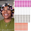 40Pcs Perm Rods Permanent Wave Curling Rods 4 Sizes Plastic