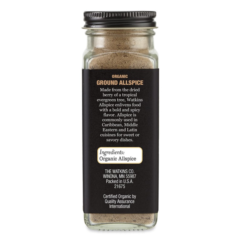 Watkins Organic Ground Allspice, 2.5 oz., 1-Pack