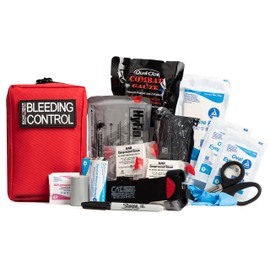 Scherber Public Access Bleeding Control Kit | Trauma Equipment, First Aid Supplies & NAR Tourniquet Pack for Gunshot Wound & Hemorrhage | Medical Professional & Emergency Rescue | Single, Advanced +