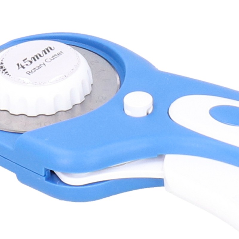 1.8in Blade Rotary Cutter with Safety Lock Paper Fabric Leather