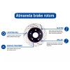 Atmansta Front Brakes Rotors + Pads for 2009 - 2017