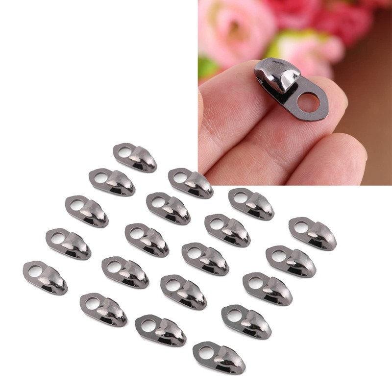 Ejoyous Boot Hooks Lace Fittings with Rivets - 20pcs/set for