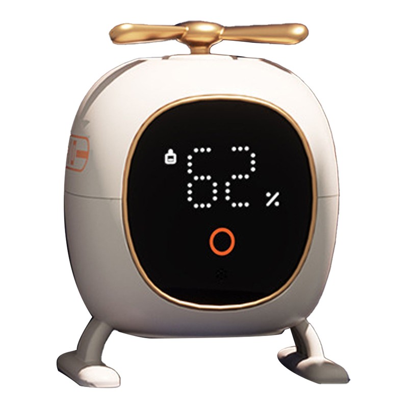 Aroma Diffuser Digital Display Low Noise Rotatable Blade Cute Shape