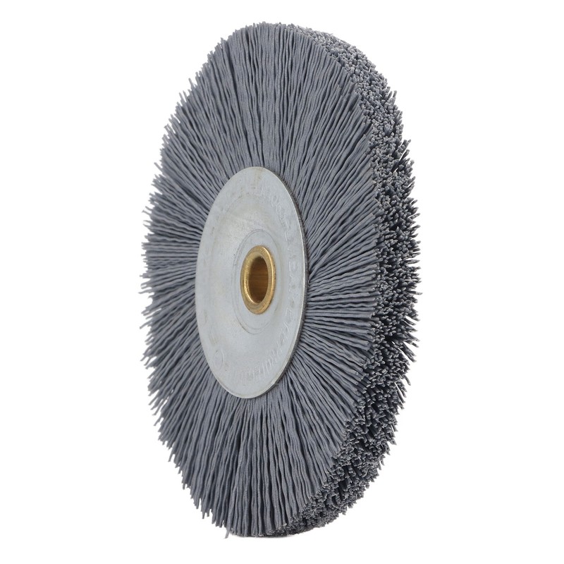 Key Machine Deburring Brush 120mm OD 10mm ID 15mm Thick