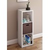 ClosetMaid 4542 Decorative Open Back 3-Cube Storage Organizer, White