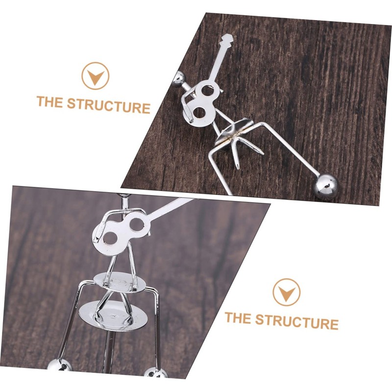 Kisangel 2 Pcs Guitar and Man Balance Premium Physics Balancing