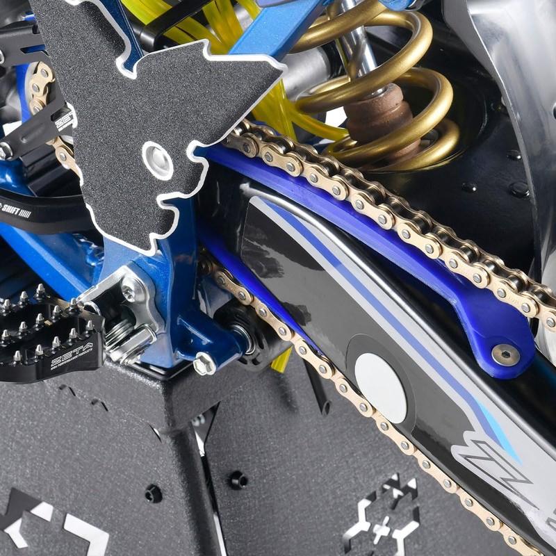ディーアールシー(DRC) チェーンローラー 汎用 Lサイズ 直径42ｍｍ ブルー D47-41-442ダートフリーク DIRTFREAK
