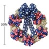 XKCL Patriotic Wreaths, 20 Inch Memorial Day Wreath, 4th of