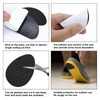 Molain Non-Slip Shoe Pads, Black, 4 Pairs, Self-Adhesive Rubber Sole