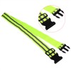 plplaaoo High Visibility Safety Reflective Sash,Reflective Belt,Adjustable Elastic Reflective Bands