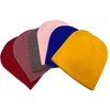 COUVER Unisex Knitted Solid Acrylic Beanie – Warm Winter 8