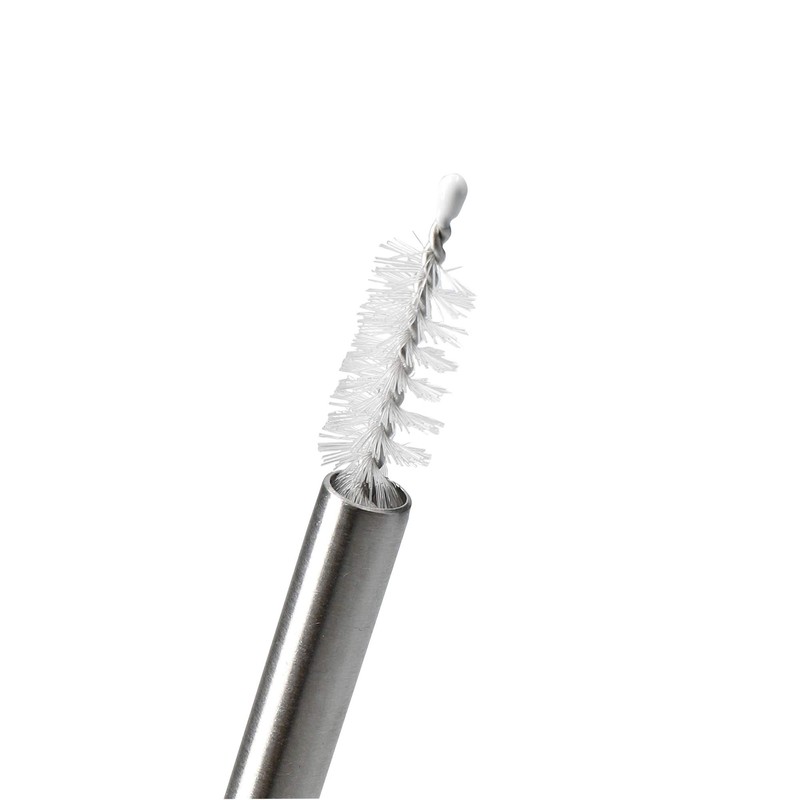 Colourworks Reusable Drinking Straws, Plastic Straws with Cleaning Brush, Environmentally