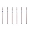 MZCMSL Juego De Brocas Para Cutículas De Barril Cónico Con