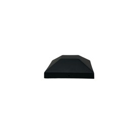 Nuvo Iron PCP23BLK Plastic Pyramid Post Caps, x 3 1/2"-Black