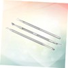 Ipetboom 3pcs Dead Skin Fork Dead Skin Cuticle Pusher Nail
