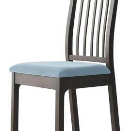 SONNACH Chair Seat Covers - Soft Velvet Slipcovers for Dining Room Chairs - Transform Your Space with Easy-to-Install, Elasticized Slipcovers (4, Baby Blue)