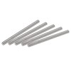 sourcing map 15Pcs M6 x 80mm Fully Threaded Rod 304