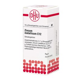 DHU Zincum Metallicum C12 Spreading Balls 10 g Globules