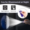 10 Pack LED Keychain Small Torch Light, 12 Lumen Ultra-Bright