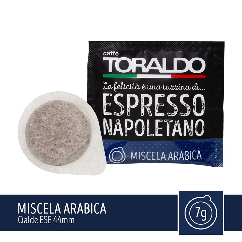 CAFFÈ TORALDO - MISCELA ARABICA - Box 50 PADS ESE44