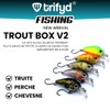 trifyd ® - Swimming Fish Trout Cranckbait 4cm Trout Box