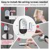 Sanjie Door Alarms When Opened,Door Window Alarm Sensors for Kids