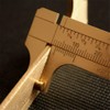 Handy Sliding Gauge Brass Vernier Caliper Ruler Measuring Tool Double