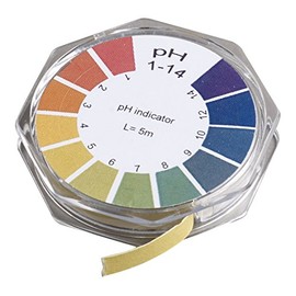 Camlab 1171259 Universal Indicator Paper Refill Reel, pH 1-14, 7 mm x 5 m