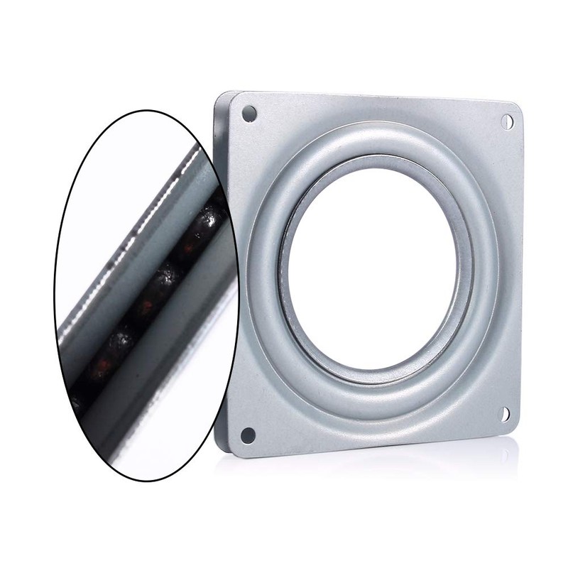 rotary table turntable bearing full ball bearing durable square swivel