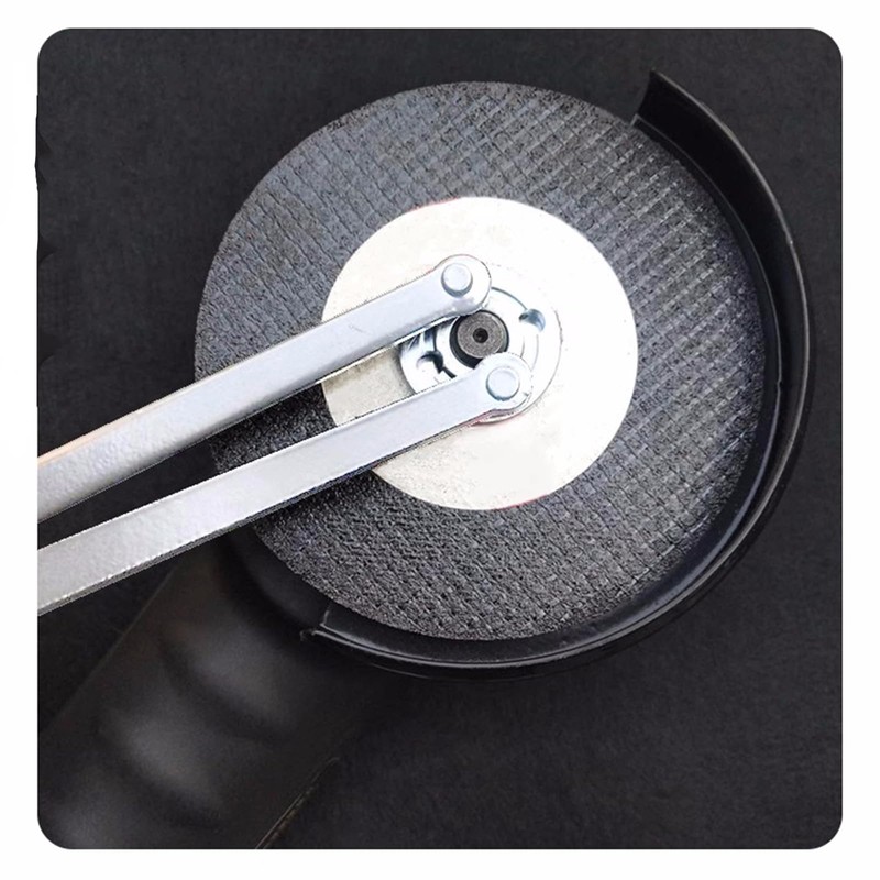 Heavy-Duty Angle Grinder Wrench, Universal High-Strength Reinforced Carbon Steel Adjustable