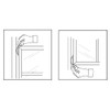 Prime-Line F 2537 Wood Window Sash Spring, Zinc Plated Steel