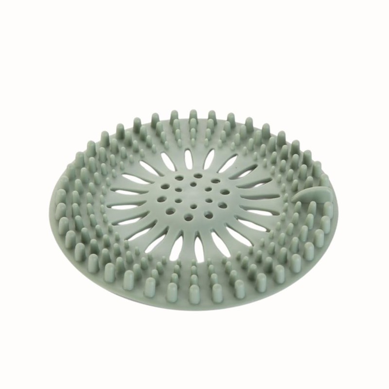 GD 4-Pack Silicone Shower Drain Hair Catcher Anti-Clog Shower Drain,