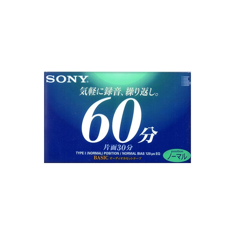 Sony Audio Tape Compact Type I C – 60basa