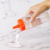 Toysfan Honey Container 360ml (Orange Cap) Refillable Honey Container for