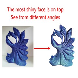 Stronghero3D PLA 3D Printer Filament 1.75mm,Chameleon Changing Colors with Light,Purple Blue Dual Colors Filament,Accuracy +/-0.05mm Net Weight 1kg(2.2lbs) forr Ender3 Cr10