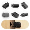6 Pcs Touch Release Catch Latch Cupboard, Push to Open
