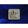 3 1/2 inch Square Crown Plastic Craft Mold use Soap