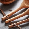 4pcs Wood Measuring Set Accurate Measuring Coffee Measure for Kitchen