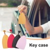 Car Key Case, Creative Pull-Out Key Sleeve Keychain Bags, PU